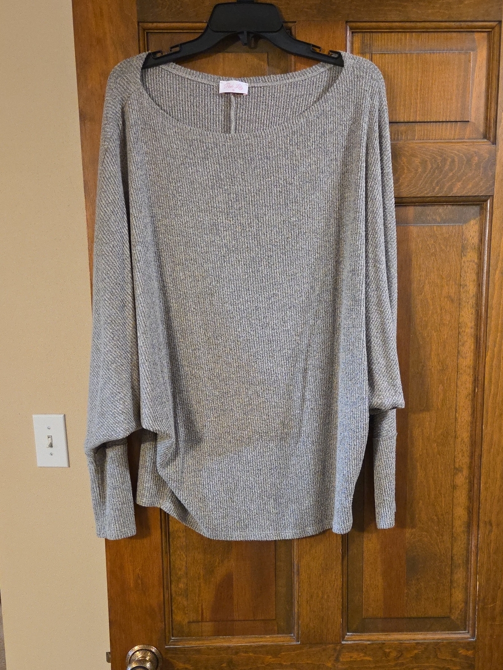 Pink Lily Dolman Top